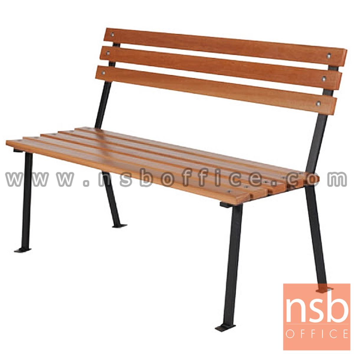G08A039:เก้าอี้สนามไม้เต็ง เหล็กหล่อ กทม. BKK-CS10 (100, 120, 150, 200 cm)   