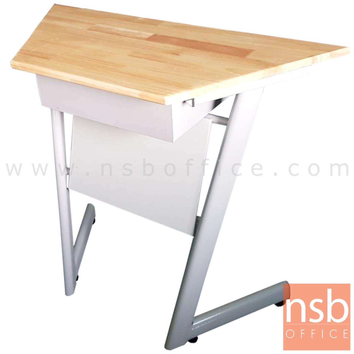 B30A059:โต๊ะเขียนหนังสือ รุ่น Chigan (ชิแกน)   โครงขาสีขาว