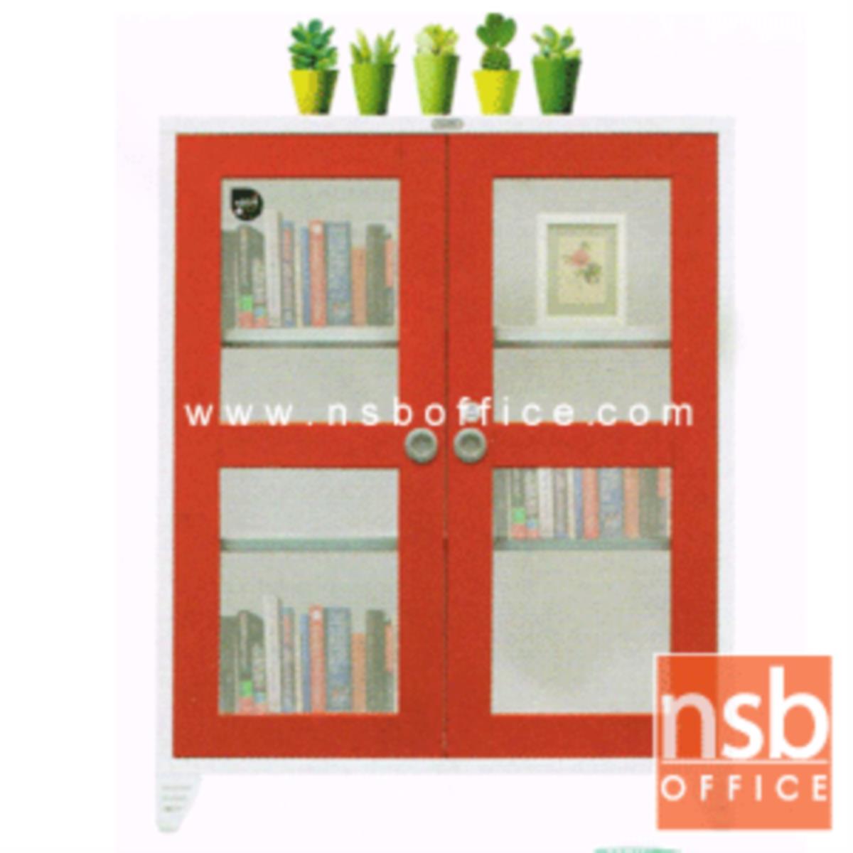E25A046:ตู้สองบานเปิดกระจกสูง 106 CM. รุ่น BC-100   