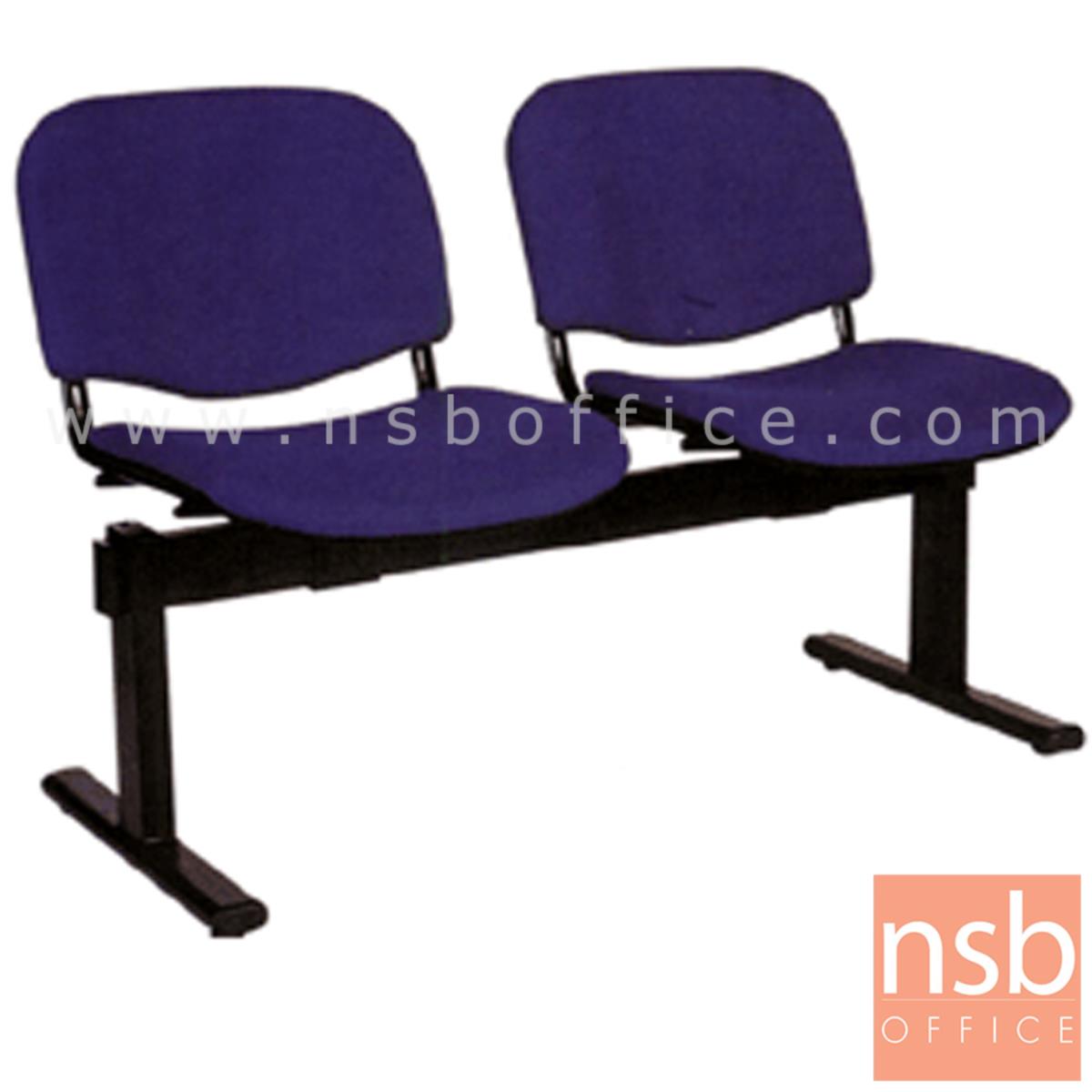 B06A037:เก้าอี้นั่งคอยหุ้มหนังเทียม รุ่น B460 2 ,3 ,4 ที่นั่ง ขนาด 100W ,150W ,200W cm. ขาเหล็ก