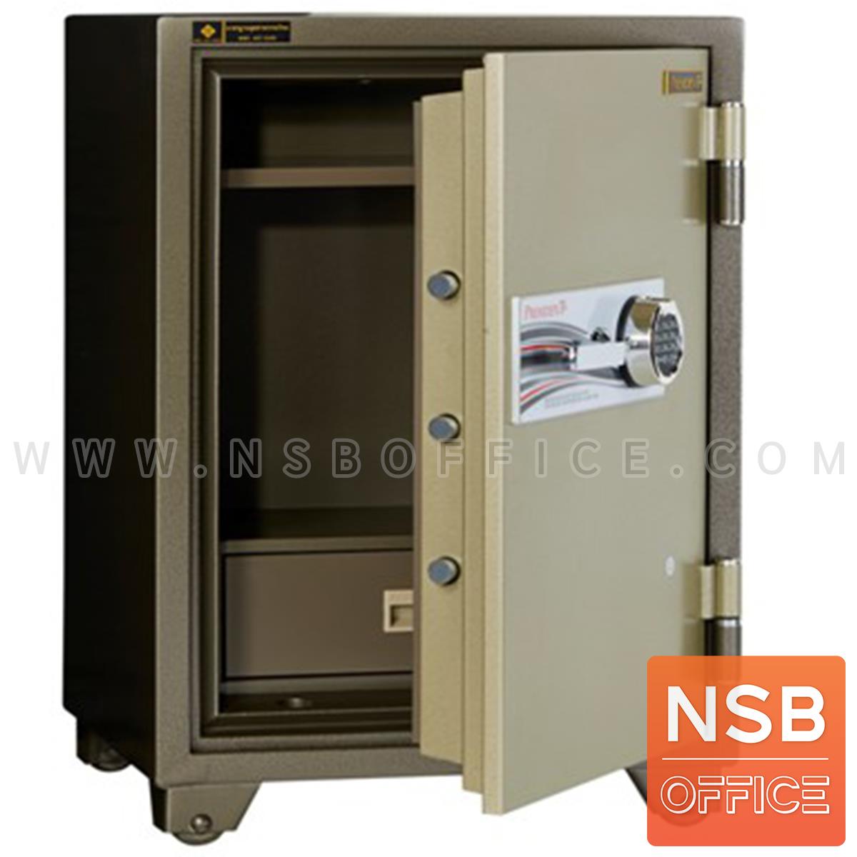 ตู้เซฟนิรภัยดิจิตอลระบบสแกนนิ้วมือ 155 กก.  รุ่น PRESIDENT-SB30DF 1 กุญแจ 1 รหัส 