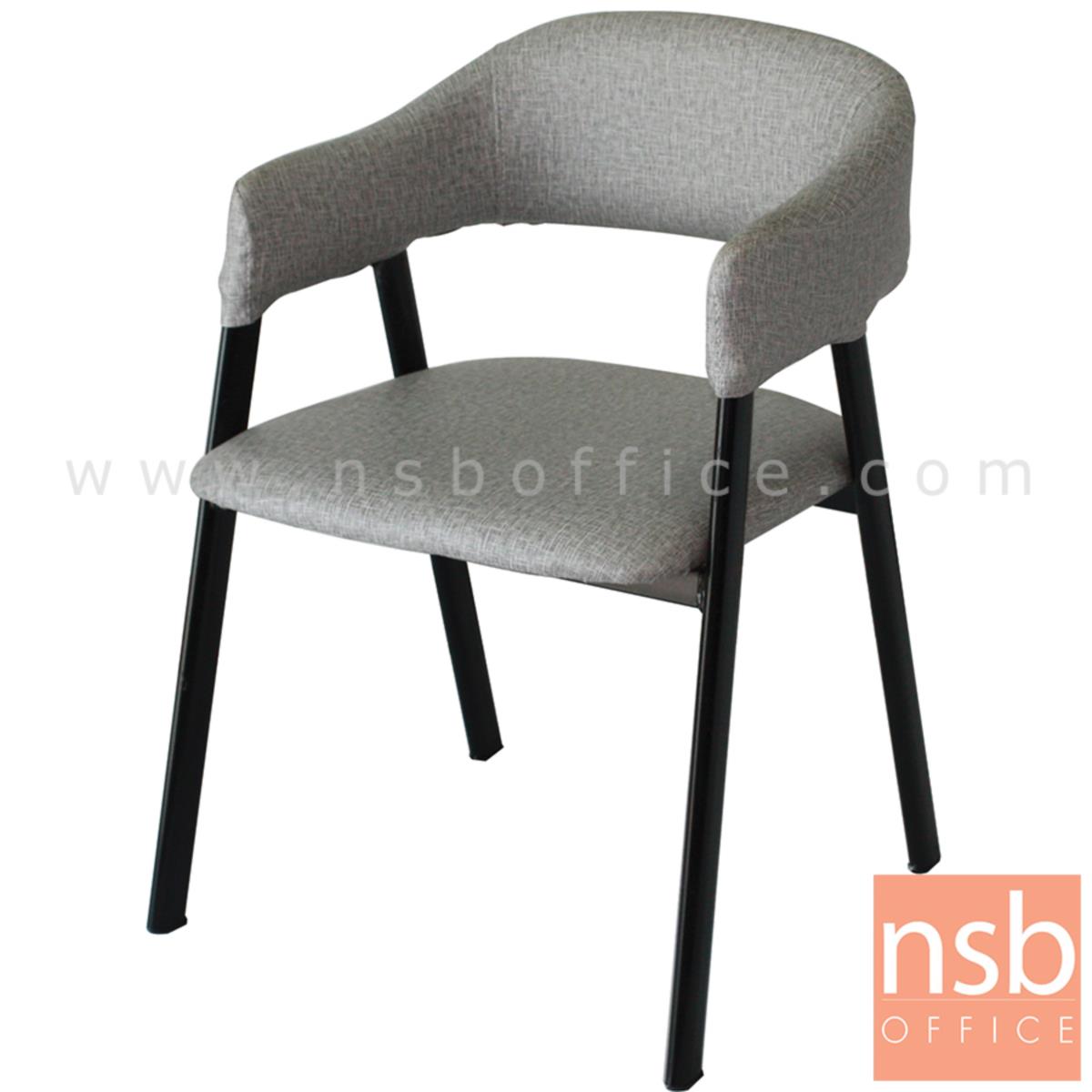 B29A295:เก้าอี้โมเดิร์นหนังเทียม รุ่น Gable (เกเบิล) ขนาด 50W cm. โครงขาไม้
