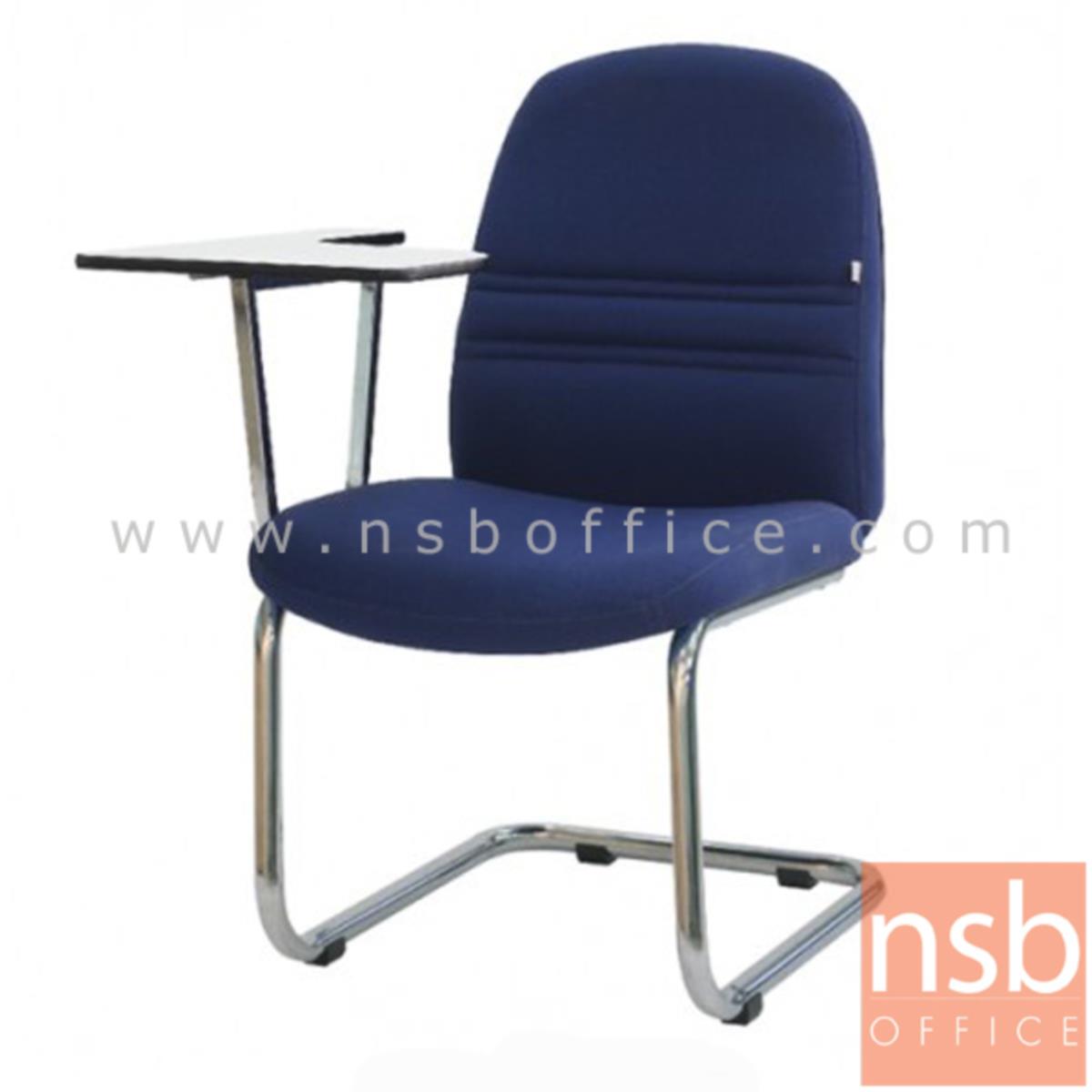 B07A031:เก้าอี้เลคเชอร์หุ้มหนังเทียม (PVC)หรือหุ้มผ้า รุ่น TY-AC232LE ขาตัวซีเหล็กชุบโครเมี่ยม