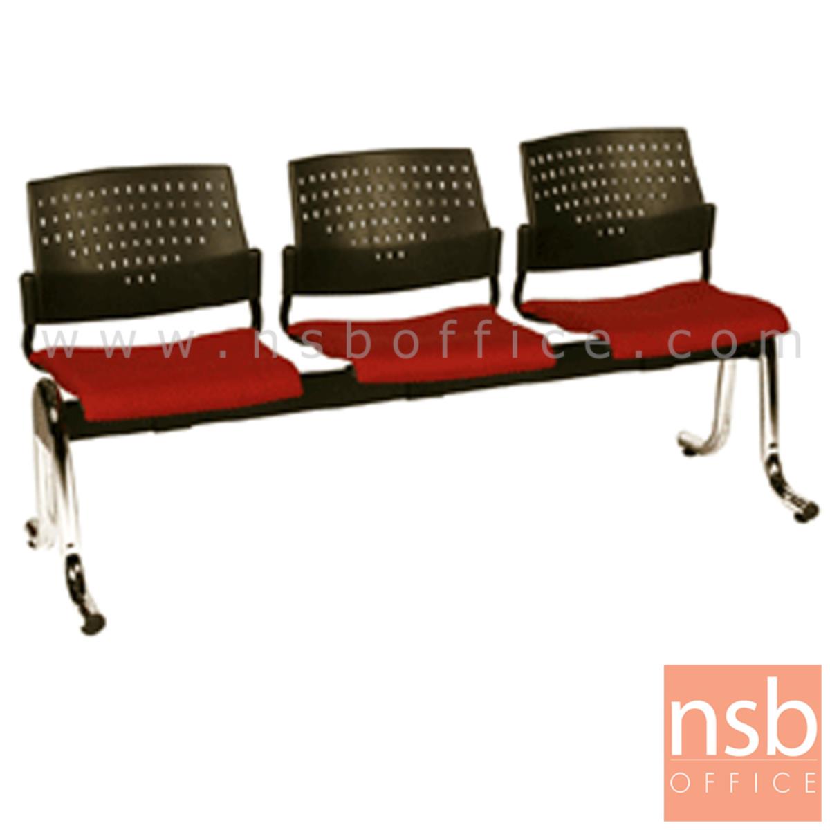 เก้าอี้นั่งคอยเฟรมโพลี่หุ้มเบาะ รุ่น B816 2 ,3 ,4 ที่นั่ง ขนาด 104W ,162W ,213W cm. ขาเหล็ก