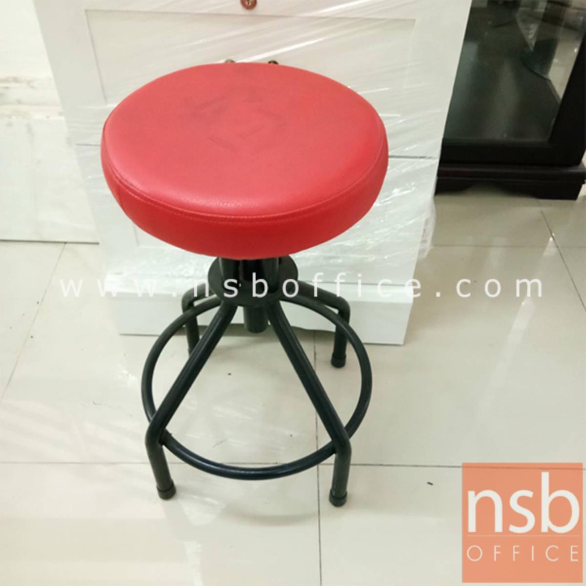  เก้าอี้ สีแดง ขาดำ ขนาด32*63*63ซม.   