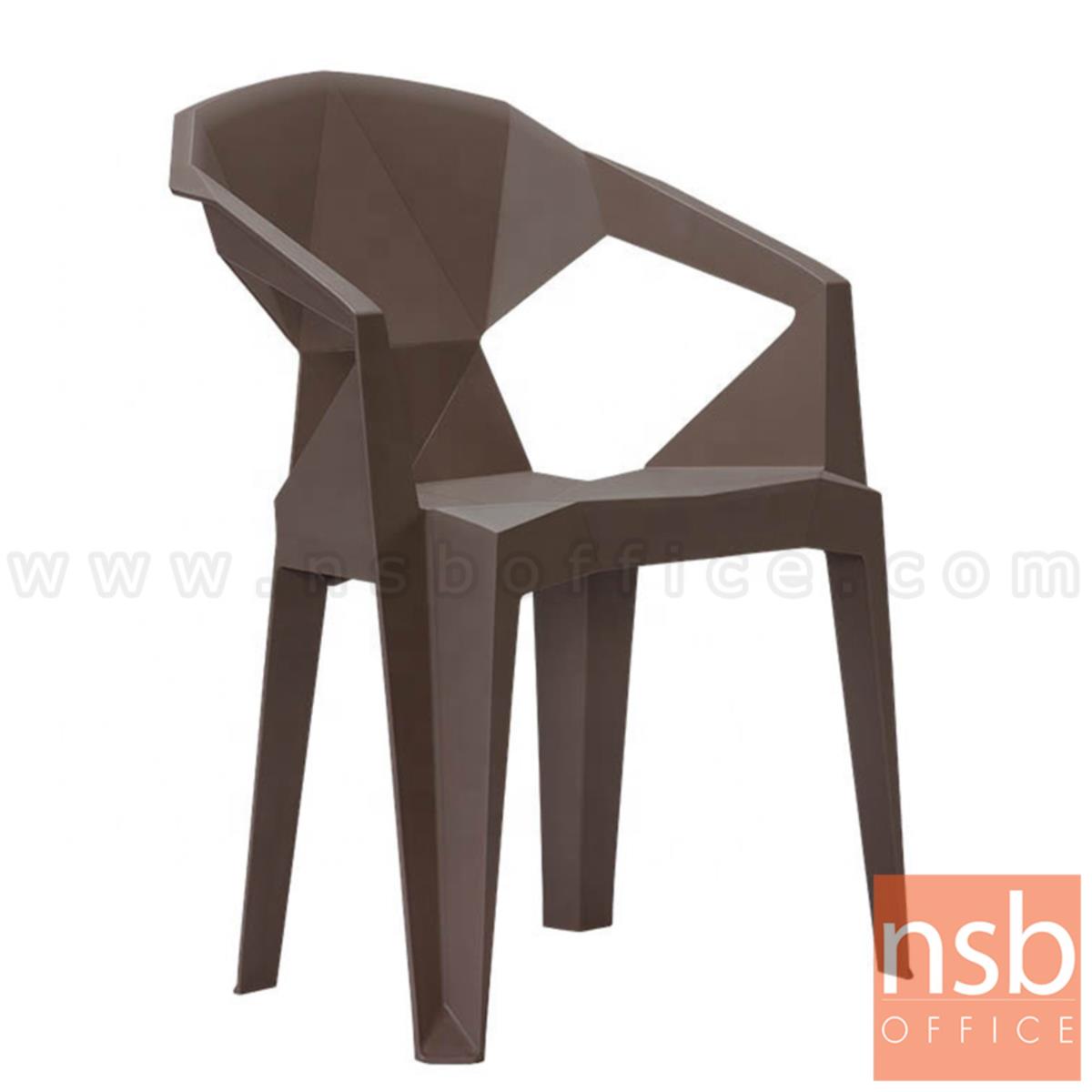 B11A037:เก้าอี้โมเดิร์นพลาสติกล้วน รุ่น Renton (เรนตัน) ขนาด 57W cm. 