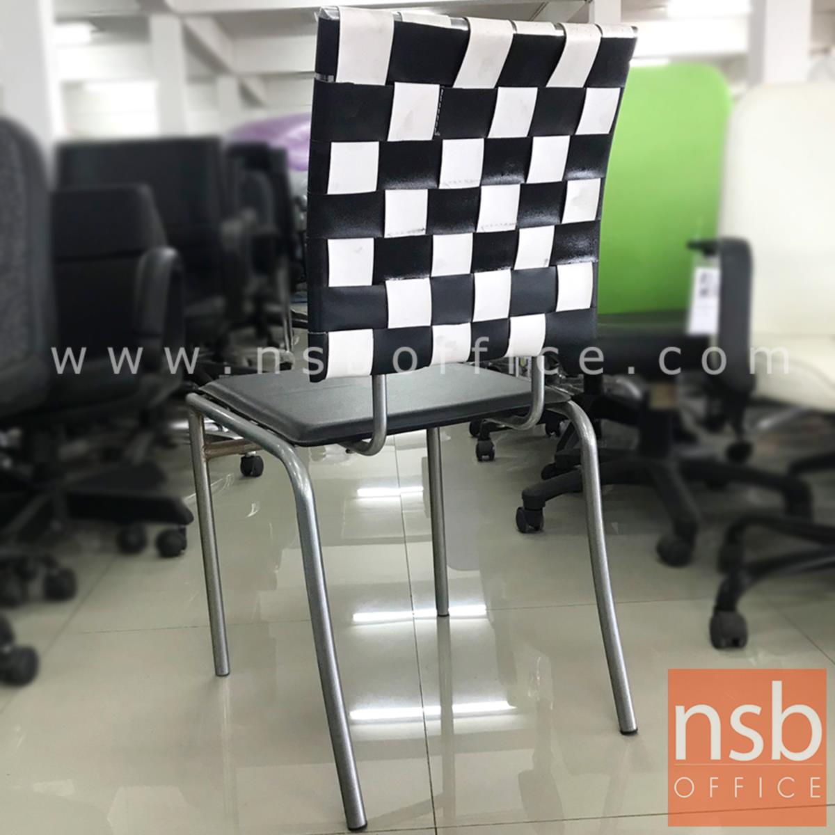 เก้าอี้โมเดิร์นหนังเทียม รุ่น NSB-CHAIR19 ขนาด 41W*86H cm. (STOCK-1 ตัว)