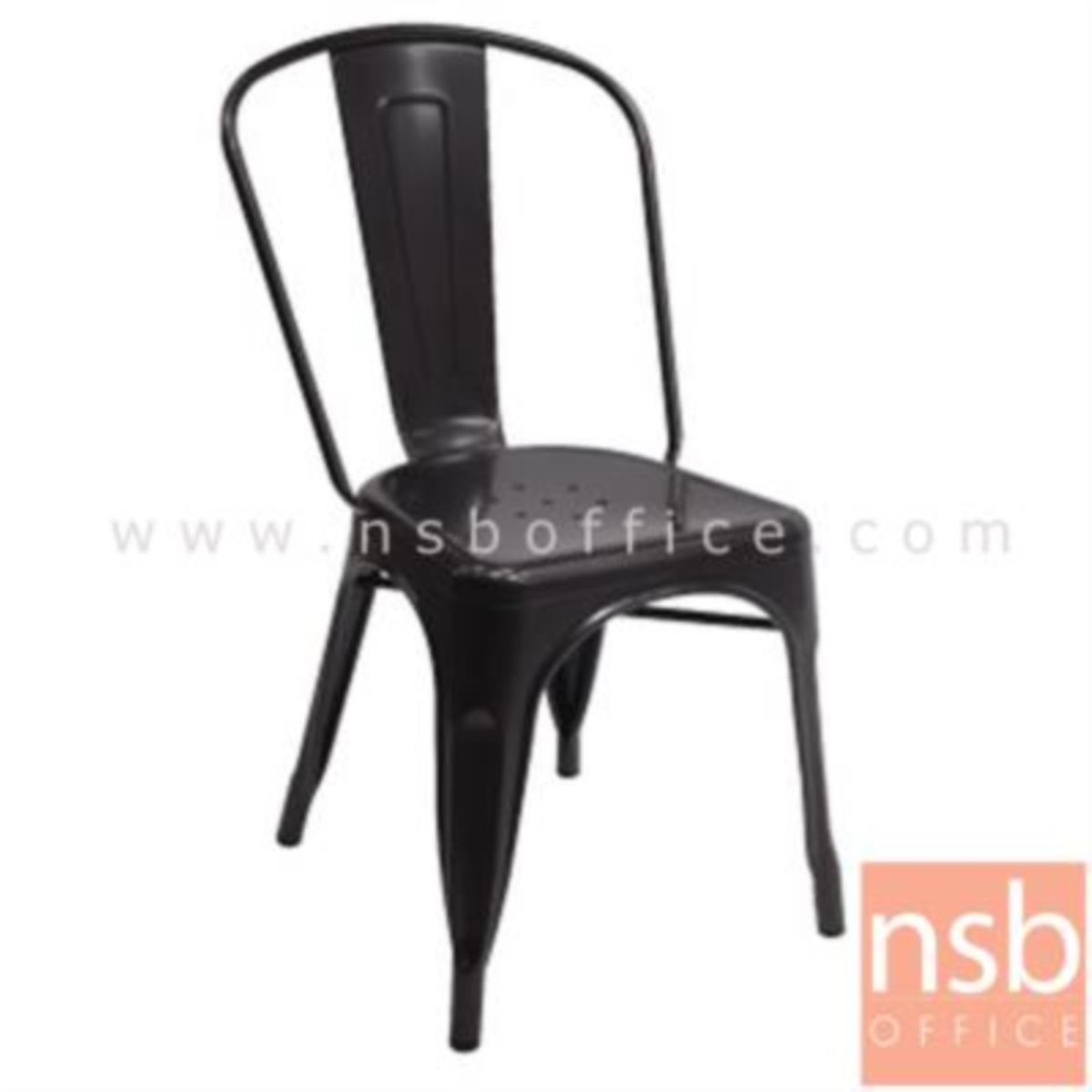 B29A095:เก้าอี้โมเดิร์นเหล็ก รุ่น Belegost (เบเลกอสต์)  สีดำ