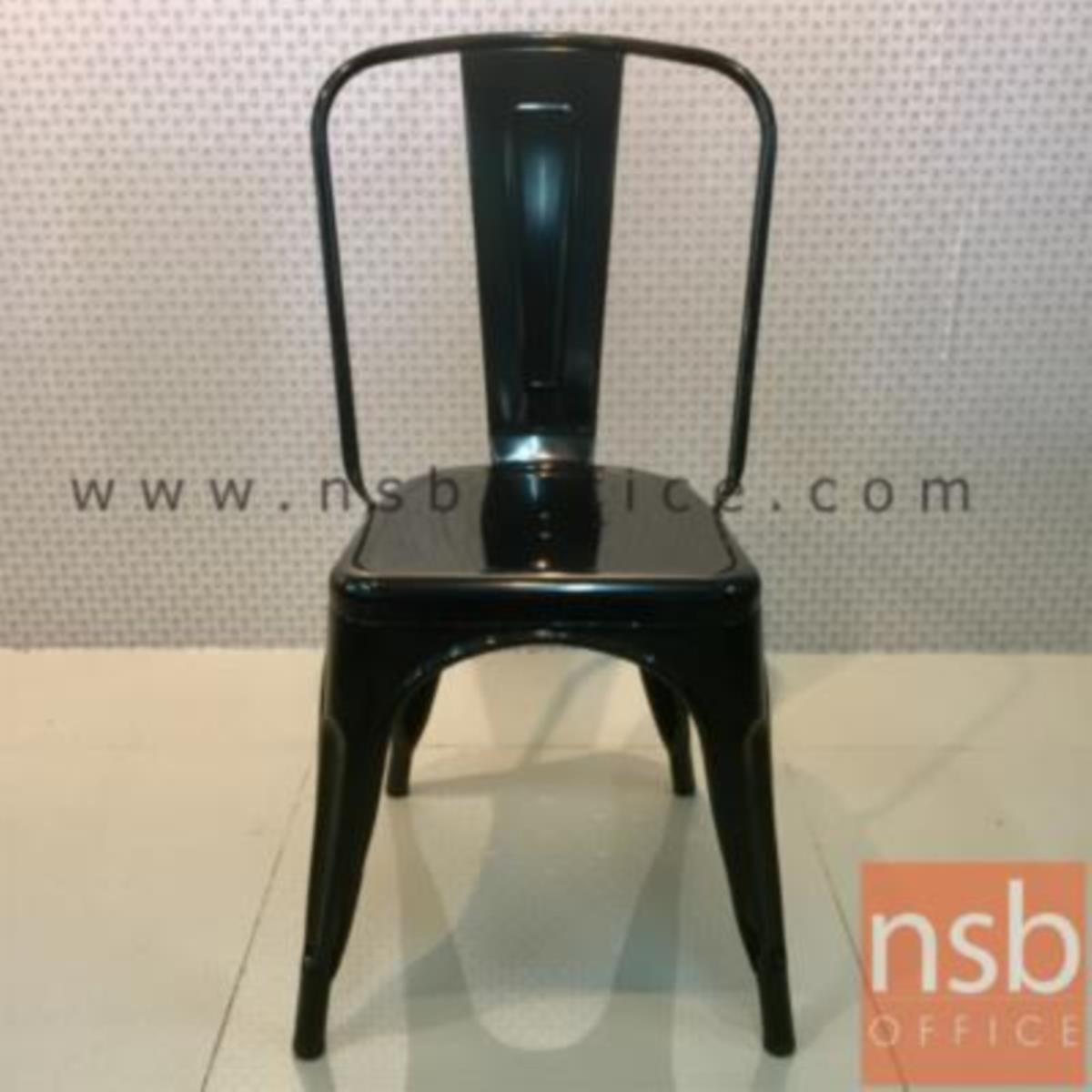 เก้าอี้โมเดิร์นเหล็ก รุ่น Belegost (เบเลกอสต์)  สีดำ
