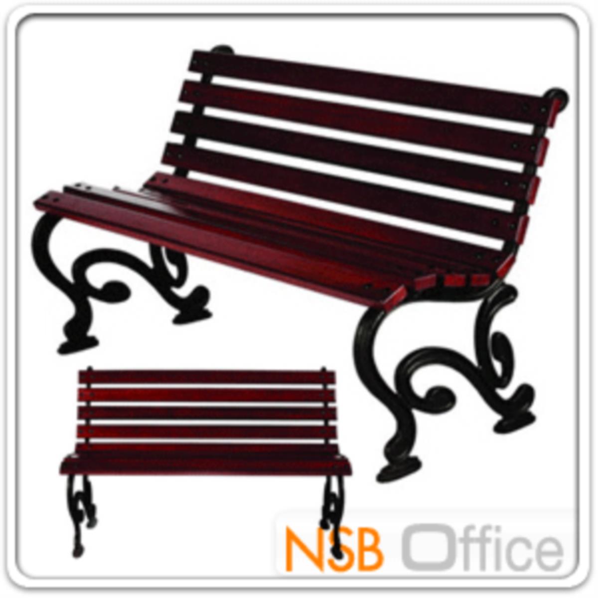 เก้าอี้สนามไม้เต็ง เหล็กหล่อ รุ่น BKK-CO1-4  ขนาด 100W, 120W, 150W, 200W cm. 