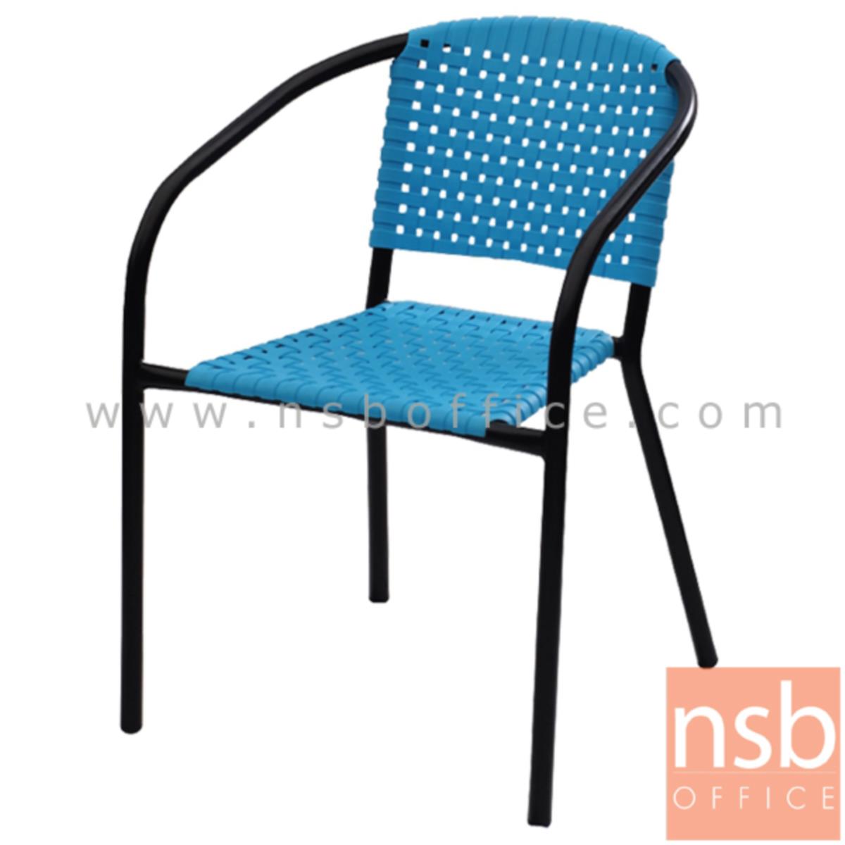 B05A161:เก้าอี้อเนกประสงค์พลาสติก รุ่น NP-91912  โครงขาเหล็กพ่นดำ