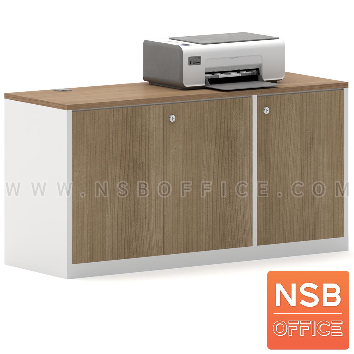 C11A002:ตู้วางปริ้นเตอร์ 3 บานเปิดเตี้ย Print station - A  