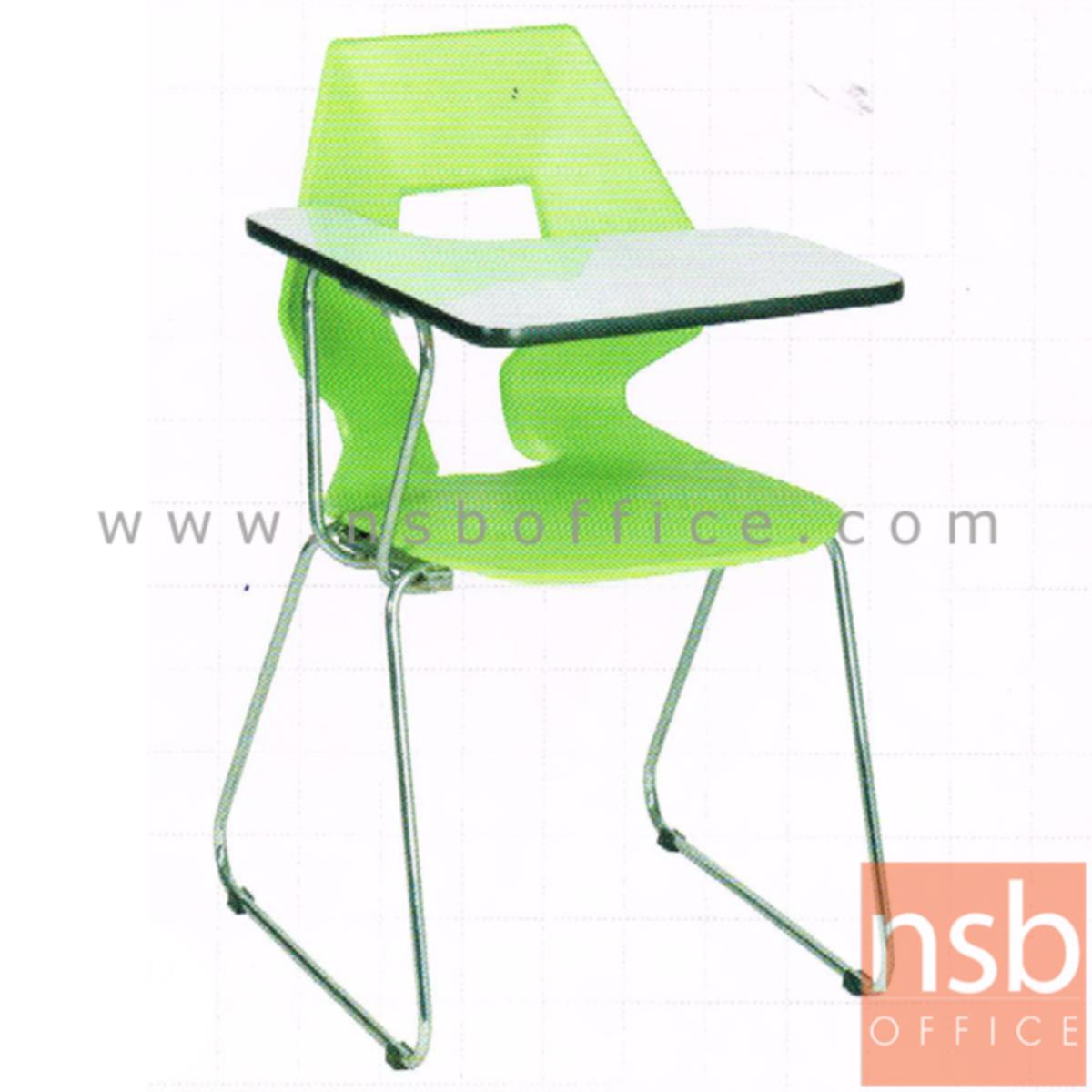 เก้าอี้เลคเชอร์เฟรมโพลี่ รุ่น V-B328 ขาเหล็กตัวซี