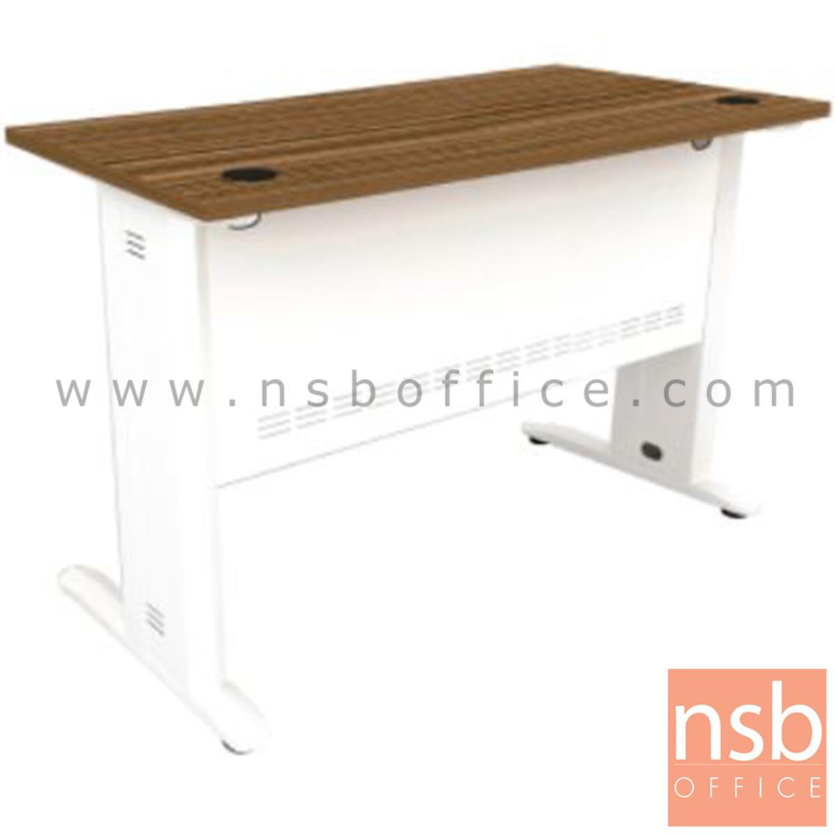 A34A006:โต๊ะทำงาน รุ่น Rosie (โรซี่) ขนาด 120W ,160W cm.  สีซีบราโน่-ขาว