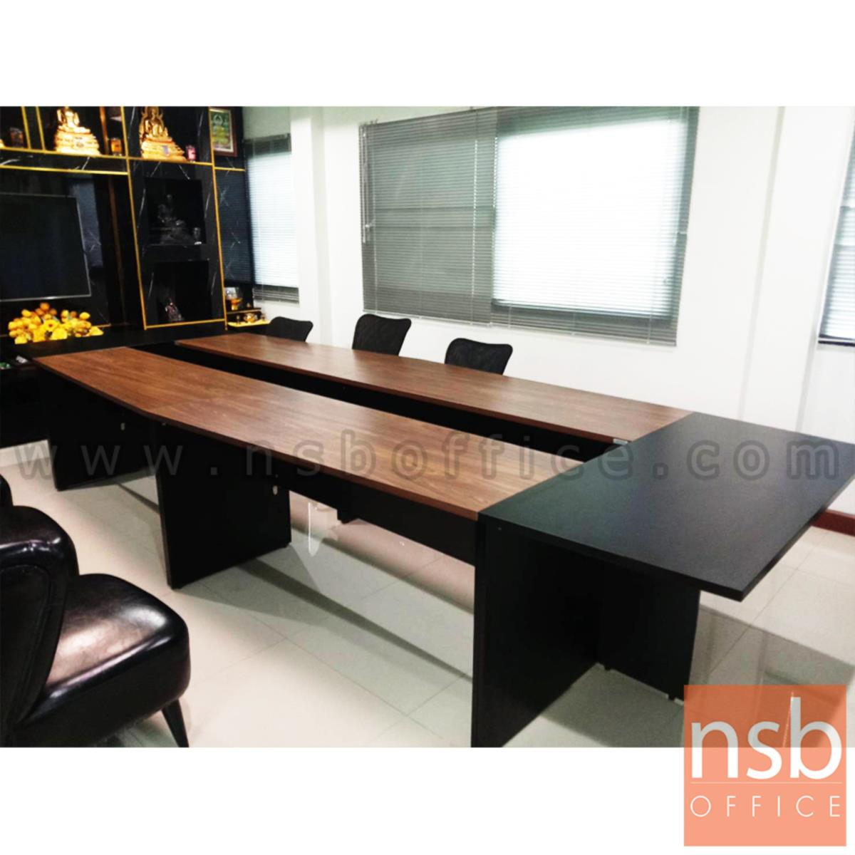 โต๊ะประชุม รุ่น BADEN (บาเด็น) 8 ,10 ที่นั่ง ขนาด 420W ,480W cm. เมลามีน