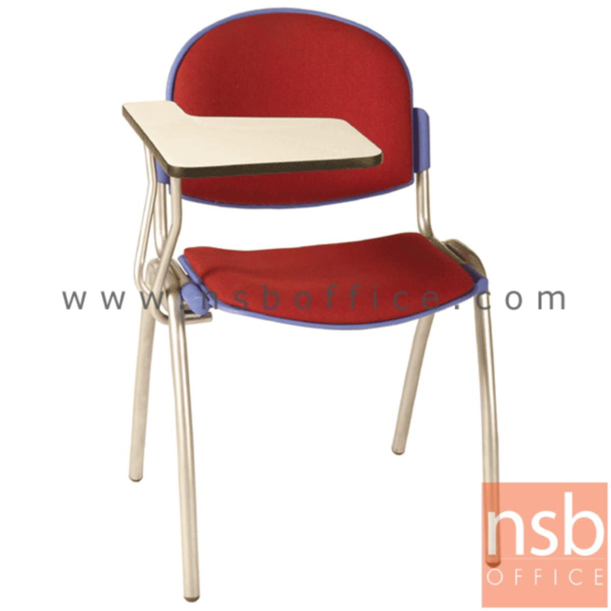 B07A052:เก้าอี้เลคเชอร์เฟรมโพลี่ รุ่น C356-746 ขาเหล็กพ่นสี