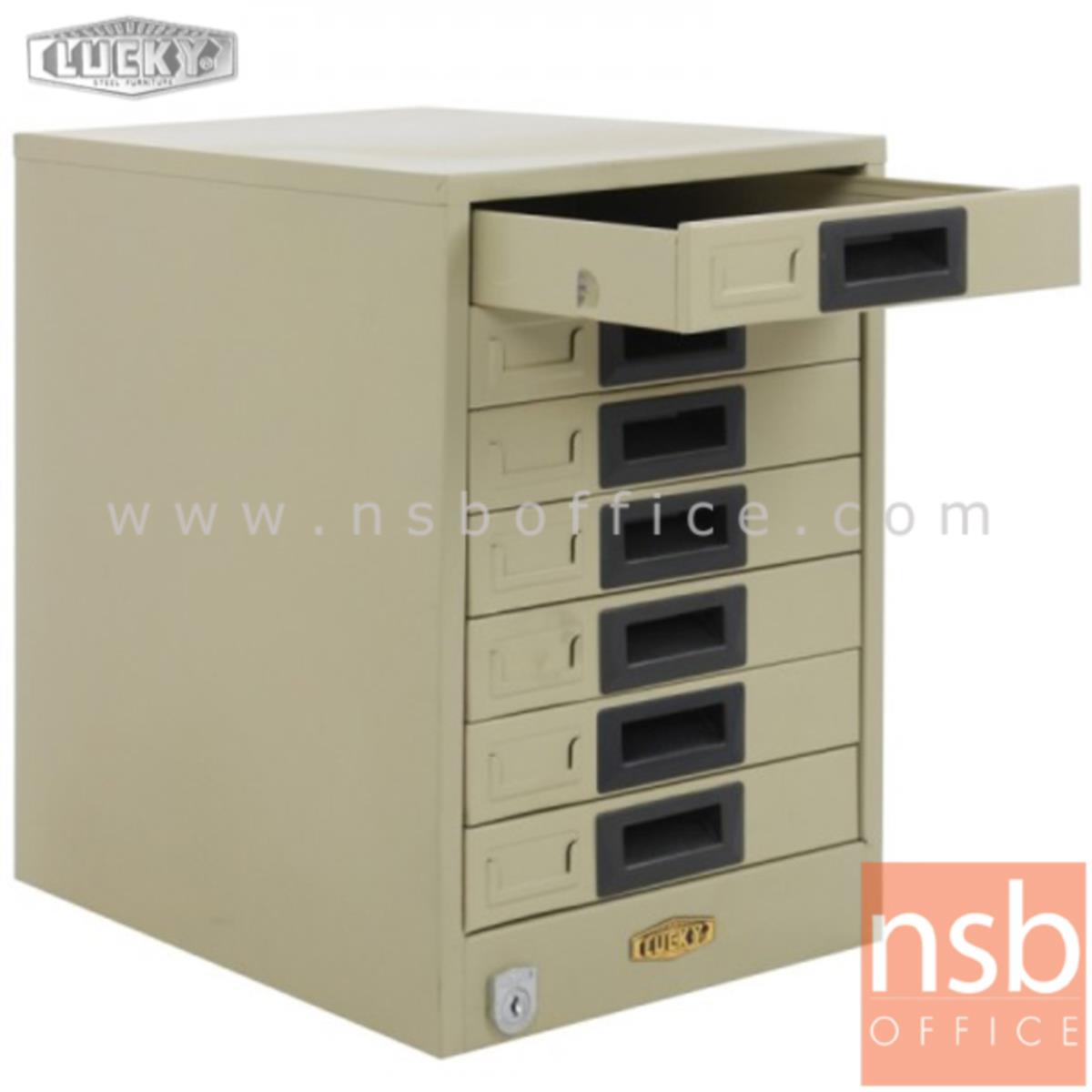 ตู้เก็บเอกสาร 5 และ 7 ลิ้นชัก ยี่ห้อลัคกี้ รุ่น FA-405-FA-407 กระดาษ A4   